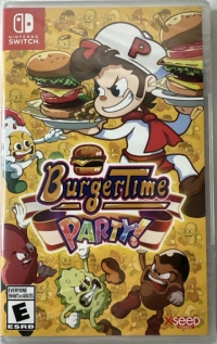 BurgerTime Party! Box Art