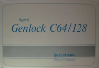 Scanntronik Digital Genlock C64 / 128 Box Art