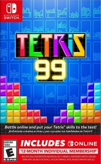 Tetris 99 Box Art