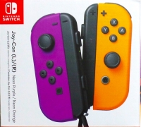 Nintendo Joy-Con (L)/(R) (Neon Purple / Neon Orange) Box Art