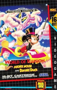 World of Illusion Starring Mickey Mouse and Donald Duck [SE] Box Art