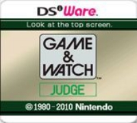 Game & Watch: Judge Box Art