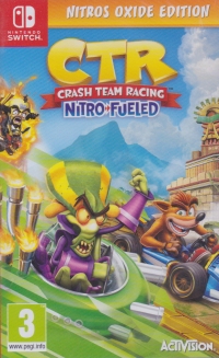 Crash Team Racing: Nitro-Fueled - Nitros Oxide Edition Box Art