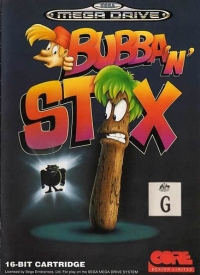 Bubba 'N' Stix Box Art