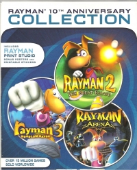 Rayman 10th Anniversary Collection Box Art