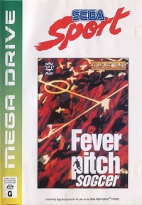 Fever Pitch Soccer - Sega Sport Box Art
