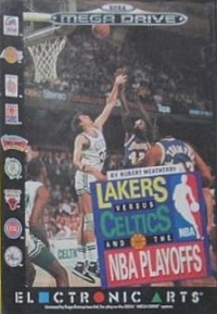 Lakers versus Celtics and the NBA Playoffs Box Art