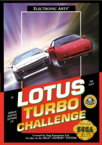 Lotus Turbo Challenge Box Art