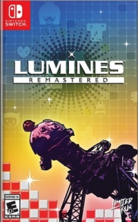 Lumines Remastered (white logo) Box Art
