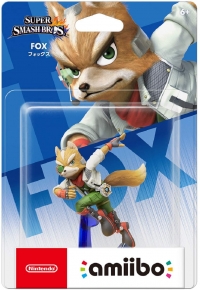 Super Smash Bros. - Fox (red Nintendo logo) Box Art