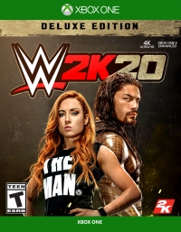 WWE 2K20 - Deluxe Edition Box Art