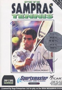 Pete Sampras Tennis (J-Cart) [UK] Box Art