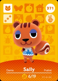 Animal Crossing - #371 Sally [NA] Box Art
