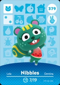 Animal Crossing - #379 Nibbles [NA] Box Art