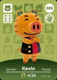 Animal Crossing - #380 Kevin [NA] Box Art