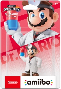 Super Smash Bros. - Dr. Mario (red Nintendo logo) Box Art