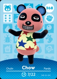 Animal Crossing - #368 Chow [NA] Box Art