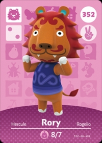 Animal Crossing - #352 Rory [NA] Box Art