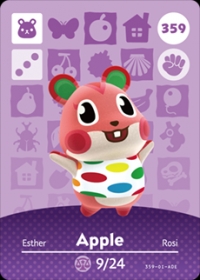 Animal Crossing - #359 Apple [NA] Box Art