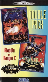 Double Pack: Aladdin and Ranger X Box Art