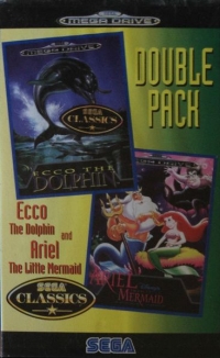Double Pack: Ecco the Dolphin and Ariel the Little Mermaid Box Art