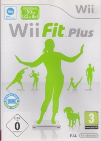 Wii Fit Plus (Not to be Sold Separately) Box Art