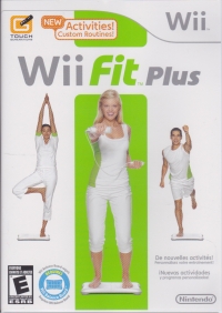 Wii Fit Plus (Not for Resale / RVL-RFPE-USZ(JP)) Box Art