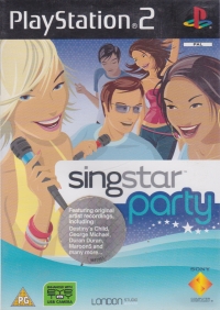 SingStar Party (not to be sold separately) Box Art