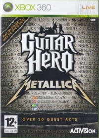 Guitar Hero: Metallica [DK][FI][NO][SE] Box Art