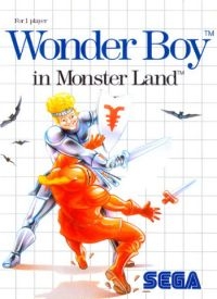 Wonder Boy in Monster Land (Super Wonder Boy Super Monster Land cart) Box Art