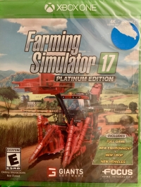 Farming Simulator 17 - Platinum Edition Box Art