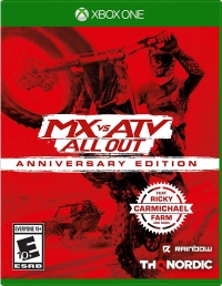 MX vs. ATV All Out: Anniversary Edition Box Art