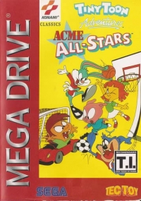 Tiny Toon Adventures: ACME All-Stars - Konami Classics Box Art