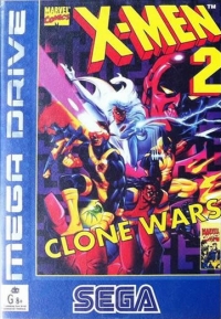 X-Men 2: Clone Wars Box Art