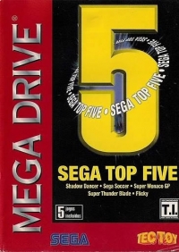 Sega Top Five Box Art
