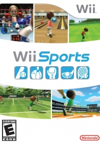 Wii Sports keep case Box Art