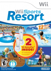Wii Sports Resort (2 Wii MotionPlus Inside!) Box Art