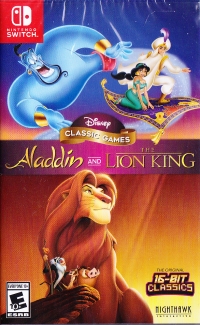 Disney Classic Games: Aladdin and The Lion King Box Art
