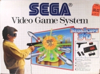 Sega Video Game System - SegaScope 3-D Set Box Art