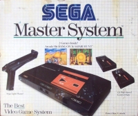 Sega Master System - Hang-On & Safari Hunt [CA] Box Art