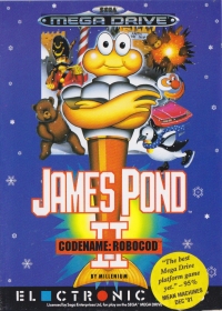 James Pond II: Codename RoboCod (7087) Box Art