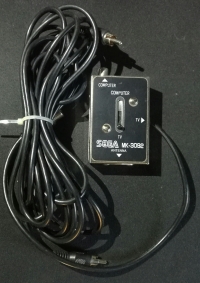 Sega MK-3092 RF adapter Box Art