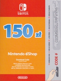 Nintendo Switch eShop Download Code 150 zł [PL] Box Art