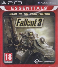 Fallout 3 Game of the Year Edition - Essentials Box Art