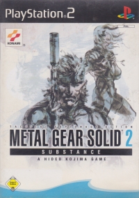 Metal Gear Solid 2: Substance [DE] Box Art