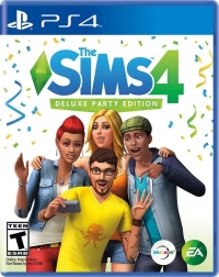 Sims 4, The - Deluxe Party Edition Box Art