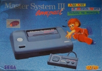 Tec Toy Sega Master System III Compact - Alex Kidd in Miracle World (blue box) Box Art