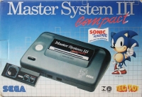 Tec Toy Sega Master System III Compact - Sonic the Hedgehog (blue box) [BR] Box Art