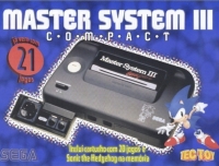 Tec Toy Sega Master System III Compact - 20 em 1 / Sonic the Hedgehog Box Art