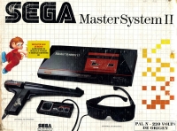 Sega Master System II - Alex Kidd in Miracle World [AR] Box Art